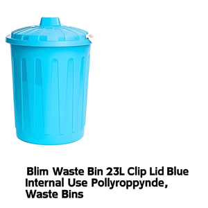Contenedor (23Lt) con tapa de clip BLIM Azul BD001 0230MJ CBL - Product Image 2