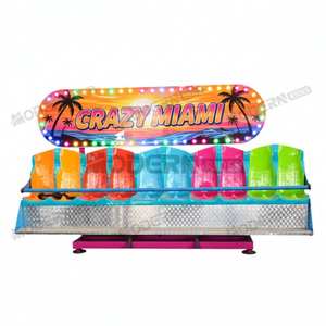 Juego Mecánico Infantil para Exteriores, Crazy Wave Miami, <span class=keywords><strong>Atracciones</strong></span> para Centros Comerciales, Ferias y Parques de Diversiones - Product Image 5