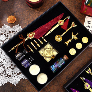Wowei Genshin Impact - Juego de Plumas de Tinta a Base de Agua con Caja de Regalo de Sello de Cera, Regalo de Cumpleaños, Juego - Product Image 1
