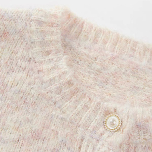 Dalang Women's Soft Knitted <b>Cardigan</b> Loose Fit Single Breasted Anti Pilling Autumn Winter Wear - Product Image 2