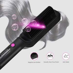 Ensemble de fers à boucler et à lisser professionnels rotatifs chauffants 7-en-1 interchangeables pour la vente en gros - Product Image 2