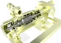 Turbine à vapeur d'extraction Bowzon, 1 à 3 MW, turbine d'extraction industrielle pour la production d'énergie et l'alimentation en vapeur de process