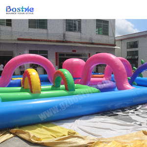 Grand parc aquatique gonflable commercial de poulpe avec le parcours d'obstacles <span class=keywords><strong>adulte</strong></span> gonflable de <span class=keywords><strong>piscine</strong></span> avec des piscines, glissière d'eau gonflable de fosse - Product Image 5