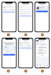 Aile Düzenleme için Fotocube Uygulaması ve Hareket Sensörlü Toplu Sipariş 10 İnç 32G Hafızalı Dijital Takvim - Product Image 5
