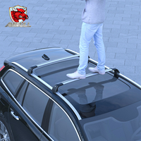 Barres transversales de toit de voiture Ambull Factory, capacité 200 LBS, en aluminium robuste, installation facile, spécifiques au véhicule, vente en gros