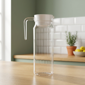 PET Boiling Water Applicable Cold Bottle Clear Plastic Seassioning <b>Pot</b> <b>Lid</b> Classic Style Business Gift Vietnam Sourcing Service - Product Image 2