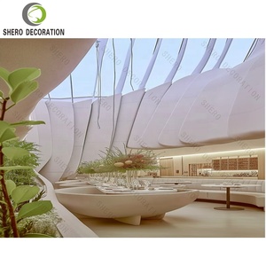 Meubles élégants contemporains de magasin de restaurant de coffret d'étalage de restaurant pour la rénovation de restaurant - Product Image 1