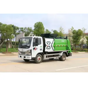 El proveedor de vehículos de recolección de residuos de cocina con motor diésel Dongfeng 4X2 personaliza varios vehículos de residuos de cocina
