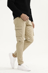 <span class=keywords><strong>Pantalones</strong></span> <span class=keywords><strong>Cargo</strong></span> personalizados al por mayor dentro de los <span class=keywords><strong>pantalones</strong></span> <span class=keywords><strong>Cargo</strong></span> de Spandex cepillado - Product Image 2