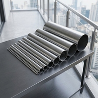 Tuyau de distribution de fluides en acier inoxydable sans soudure ASTM A312, grade 304, laminé à chaud, à paroi épaisse, SCH10S/SCH40S, 1% ISO 9001 SIRM CE