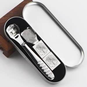Pedicure plantare lime callo rimozione pelle morta rasoio piedi in acciaio inox con 10 lame a fette di ricambio e 1 testina per i piedi - Product Image 4