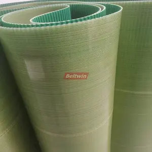 Sabuk Timing PU T10 ekstra lebar hingga <span class=keywords><strong>1500mm</strong></span> kain poliamida diperkuat untuk pemosisian presisi alternatif untuk sabuk konveyor - Product Image 2