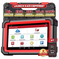 LAUNCH X431 CRP919E BT Lector de Códigos CANFD DIOP Herramienta de Diagnóstico para Todos los Sistemas del Automóvil, Codificación de ECU, Escáner OBD2