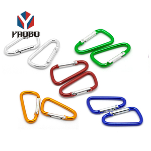 Thời trang Chất Lượng Cao Kim Loại Nhôm <span class=keywords><strong>Carabiner</strong></span> - Product Image 5
