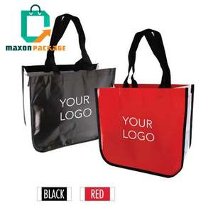 Sedex Audit Tela con logotipo personalizado Diseño de flores Laminado Pp Bolsas no tejidas - Product Image 3