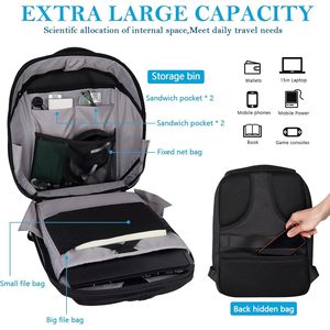 Arimepi Led <b>Backpack</b> 20-39L Softback With Display For Daily Use - Product Image 5
