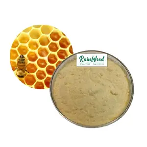 Toptan fiyat taze saf 10-HDA 2% 6% liyofilize dondurularak kurutulmuş bal arısı arı sütü toz