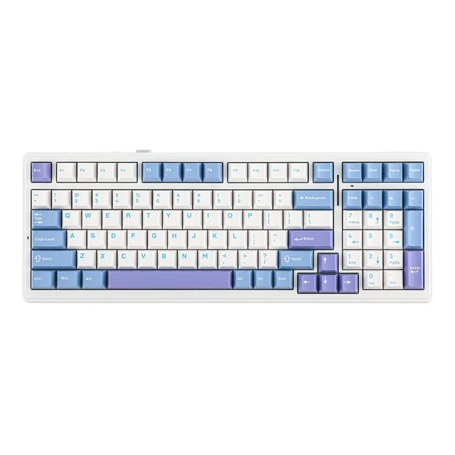 Original Factory AULA F99 Wireless Mechanical Keyboard Tri-Mode BT5.0/2.4GHz/USB-C Hot Swappable Custom Keyboard