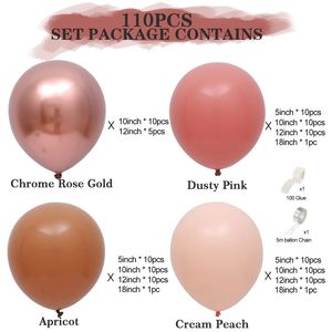 Dusty Pink <b>Balloon</b> <b>Arch</b> Kit Boys Girls Birthday Party Baby Shower Wedding Bridal Shower Decoration - Product Image 2