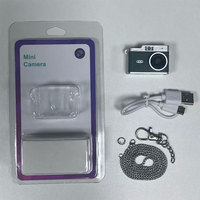 Kamera Saku HD Perekam Video Webcam DV Vintage Kompak Retro Gantungan Kunci Kamera Anak Mini Kamera Digital Video Laris Baru