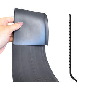 Plinthe en PVC <span class=keywords><strong>noir</strong></span> personnalisée de 4 "rouleaux de plinthes en <span class=keywords><strong>vinyle</strong></span> garniture de <span class=keywords><strong>sol</strong></span> décoration murale planche de base en <span class=keywords><strong>vinyle</strong></span> fournitures d'hôtel - Product Image 2