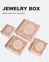 Scatola Regalo Personalizzata in Carta Rosa Tenue per Gioielli, con Chiusura Magnetica, Adatta anche per Confezioni Cosmetiche