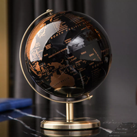 Maison Table Bureau Monde Globe Belle Carte Globe Ornements Cadeau de Noël Bureau Décoration Maison Accessoires