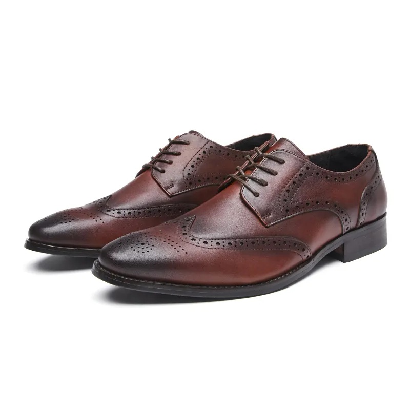 Real Leather Shoes Men's