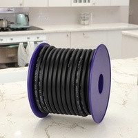 Kabel Superior ST H055VV-F 2*1.0mm VDE PVC Ringan Fleksibel - Hitam Konduktor Tembaga Tipis Terpilin Sambungan Terminal
