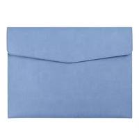 Portadocumentos Ejecutivo A4 de Cuero PU, Carpeta de Archivos Impermeable para Oficina con Diseño Profesional