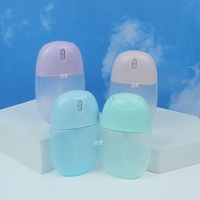 Flacon pulvérisateur en plastique PP de 50 ml, vaporisateur cosmétique portable à brume fine pour les soins de la peau