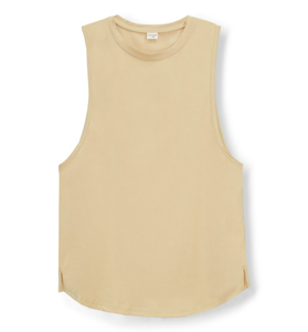 Camiseta Deportiva sin Mangas para Hombre, Cuello Redondo, de Alta Calidad, Personalizada, Transpirable, Ecológica, Antiencogimiento, de Peso Pesado, 95% Algodón, 5% [material restante, si se menciona en el original], sin mangas - Product Image 2