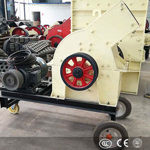 Mini concasseur pour pierre et charbon, petit broyeur à marteaux mobile avec moteur et composants essentiels de roulement - Product Image 3