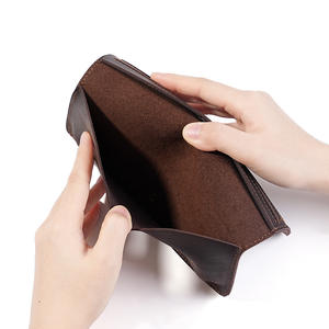 Portafoglio da Uomo in Vera Pelle di Lusso, Grande Capacità, Borsa in Pelle Bovina Stile Valigia, Borsa Retrò di Alta Gamma con Chiusura a Scatto e Fermasoldi - Product Image 3