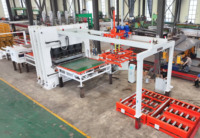 Ligne de production entièrement automatique de MDF mélamine laminée presse à chaud panneau de particules prix de vente de mélamine