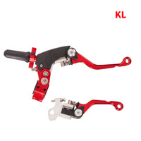 Sepeda Gunung Off-road Golden Joy Anti-Jatuh Lipat 360 Derajat CNC Pegangan Kopling 22.6-25mm Bentuk Riser Anti-Selip Tahan Lama