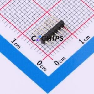 BX-PZ1.27-1-7PZZ Pin Header Through hole Component (THT),P=1.27mm Connector 1x7P 1.27mm Pin Header Through Hole - Product Image 2
