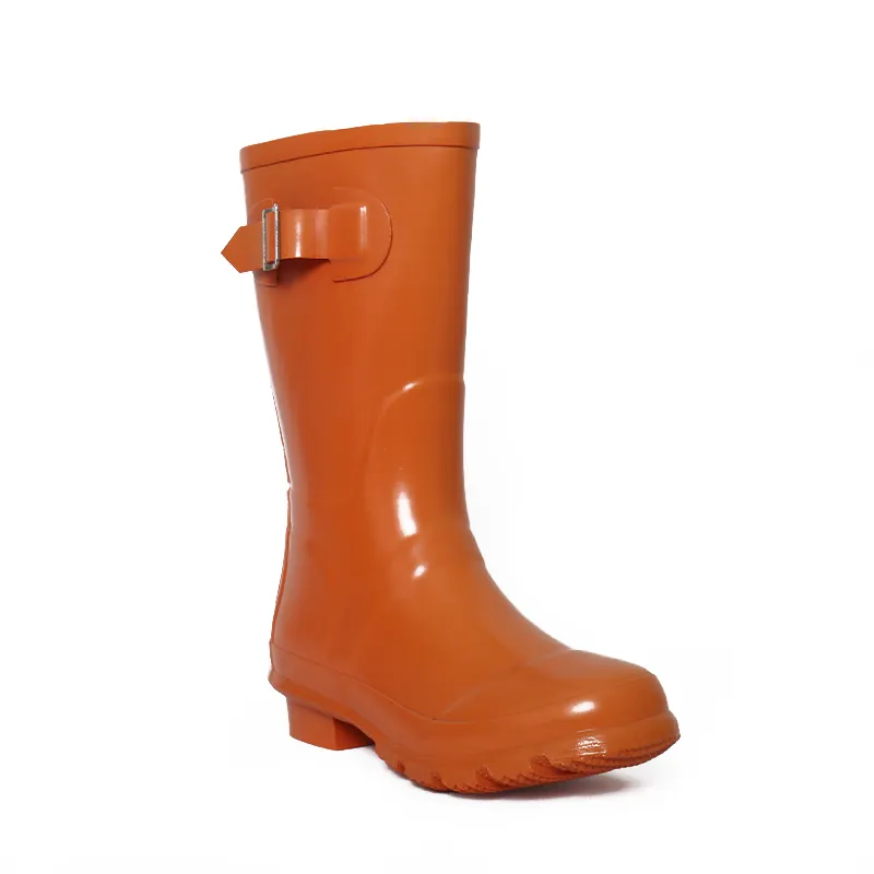 LAPPS wholesale girls rubber boot gum waterproof womens ankle footwear classy leather boots