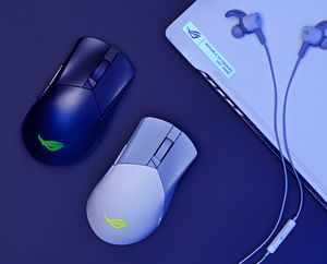 R-O-G Gladius III Wireless AimPoint 36K, style e-sport léger, esthétique asymétrique, design léger de 79 g, texture mate. - Product Image 2