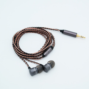 Cable de audio para auriculares intrauditivos desmontable Mmcx, cable de cobre sin oxígeno de 8 núcleos para auriculares de voz para computadora - Product Image 4
