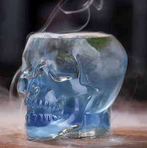 Vaso de cristal con forma de calavera para cóctel, vaso creativo para whisky, sin plomo, 80ml, venta al por mayor - Product Image 3