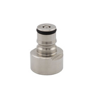 Kit de conversion d'adaptateur de raccord de fût à bille de type Cornelius, filetage 5/8 pouces pour un raccord de fût G D S, brassage à domicile