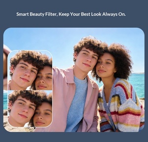 Top Face Object Tracking 4K Body <b>Camera</b> External Microphone Mini Video Audio Pocket Cam 330. Rotation <b>Camera</b> Outdoor Bike Travel - Product Image 5