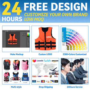 <span class=keywords><strong>Gilet</strong></span> <span class=keywords><strong>de</strong></span> flottabilité <span class=keywords><strong>professionnel</strong></span> en néoprène pour le kayak et le <span class=keywords><strong>sauvetage</strong></span>-Plusieurs couleurs - Product Image 4