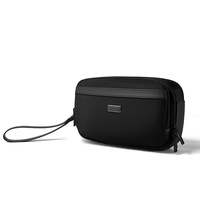 Nouvelle Pochette Homme Transfrontalière Tendance Décontractée Grande Capacité Oxford Business Mode Fermeture Éclair Sac IPAD Doublure Polyester