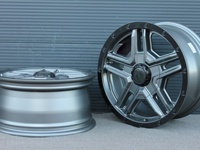 Jante de roue tout-terrain haute performance de 17 pouces, charge maximale de 1250 kg, pour SUV, pick-up, VW Transporter T6, Mercedes Sprinter, camping-car