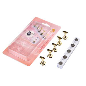 Acrylic <b>Practice</b> Display Stand <b>Nail</b> Art Magnetic Chess Tip Holder Salon Manicure Training Showing Color Chart Tool Board Set - Product Image 5