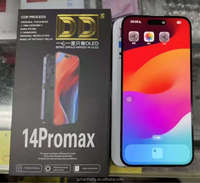 DD SOFT OLED 120HZ untuk 14 Pro Max 15 16 Penggantian Layar LCD Ponsel, Perakitan Layar Sentuh Digitizer untuk iphone