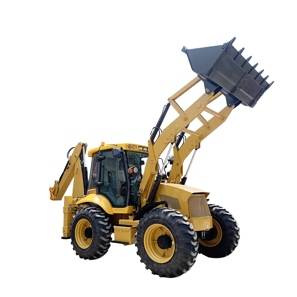 Cheap Construction Mini Tractor Loader Equipment Backhoe Loader For Sale