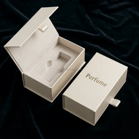 Nouvelle Boîte à Parfum Pliante Blanc Ivoire 2026 – Emballage de Luxe Personnalisé pour Bouteille d'Attar – Vente en Gros de Boîtes Cadeaux pour Parfums